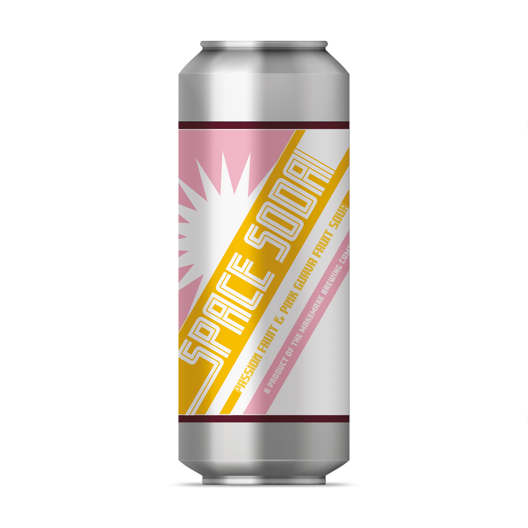 Space Soda: Pink Guava & Passion Fruit // 5% Fruit Sour