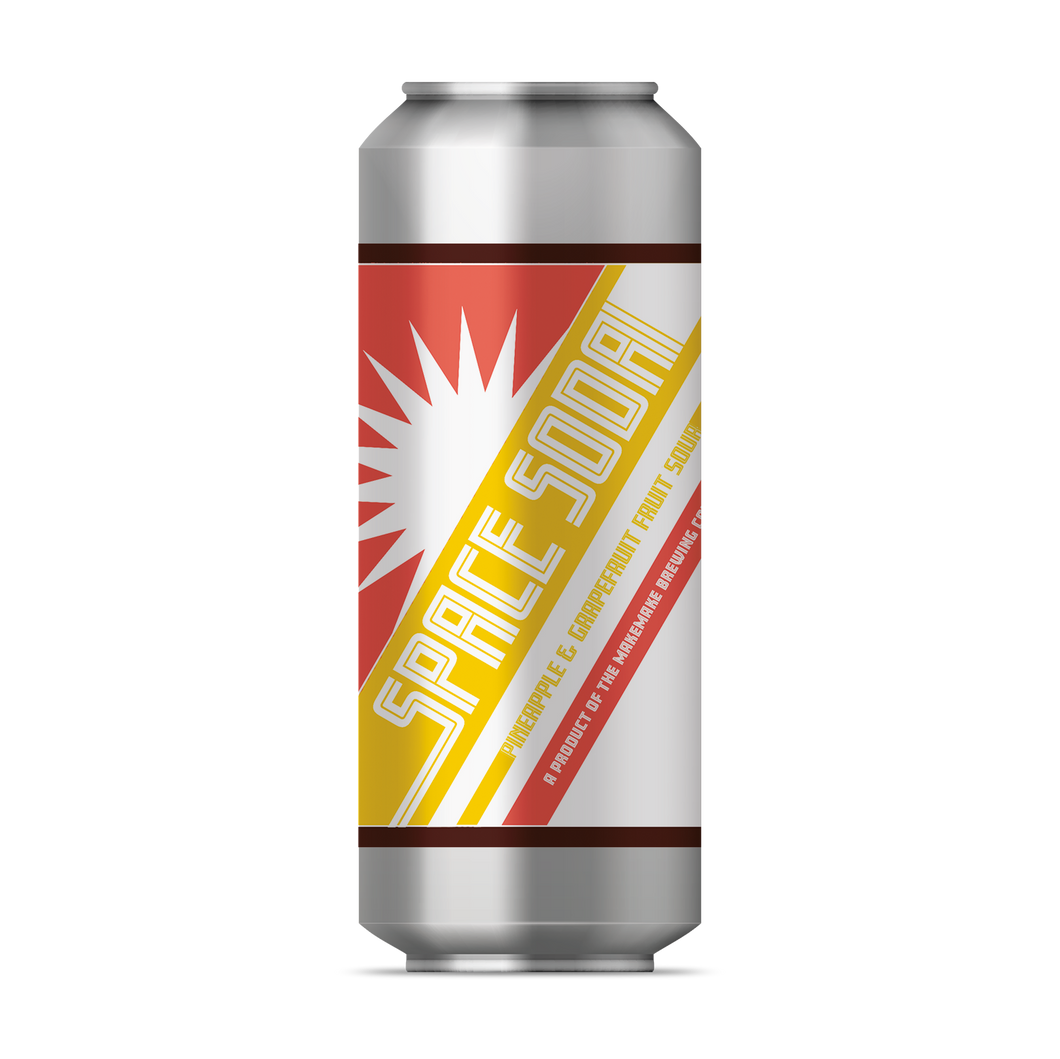Space Soda: Pineapple & Grapefruit // 5% Fruit Sour